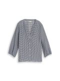 Tom Tailor Blouse met patroon - Maat 36 - small blue brown dot print