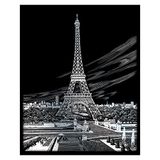 Pracht Creatives Hobby Royal & Langnickel Krasplaatje Eiffeltoren Zilver