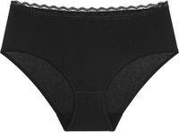 Triumph Feel Of Cotton Midi Slip Zwart 36