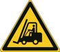 brandpreventie.be Icecat Waarschuwingsbord heftruck verkeer, 200 mm
