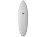 NSP Elements Hybrid 6'6'' Surfplank Zilver White