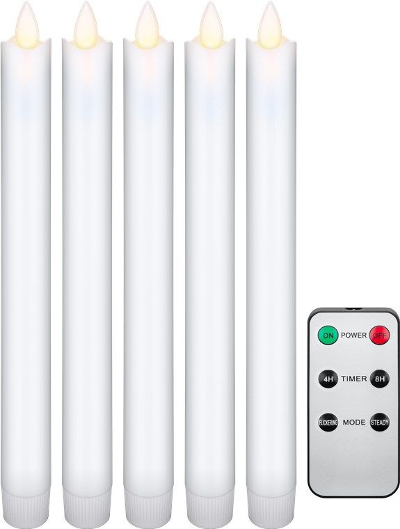 Goobay 49867 LED Staafkaarsen - Warm Wit - Met Afstandsbediening