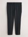 Next - Heren - Getextureerde smokingbroek met getailleerde pasvorm en tapedetail - Zwart
