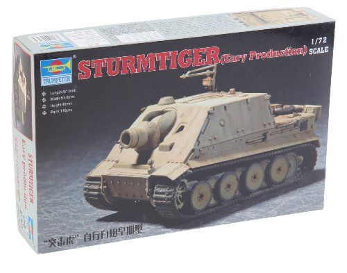 Trumpeter 1/72 Sturmtiger Assault Mortel Vroege Versie