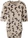 Name It Romper NBFLANA Panterprint Lange mouw Biologisch katoen Maat 80
