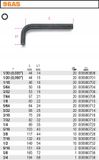 BETA Inbus Sleutel 1/4 Inch - Staal