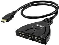 SpeaKa Professional SP-HDSW-200 HDMI-switch 3 poorten Ultra HD-geschikt 7680 x 4320 Pixel