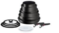 Tefal Ingenio Unlimited L76390 13-delige pannenset - Zwart - Inductie - Stapelbaar - Afneembare Handgreep - Ruimtebesparend