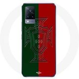 Vivo Portugal Logo Groen en Rood Hoesje voor V21 5G