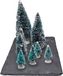 Hit Mini kerstboompjes set van 8