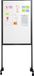 Smit Visual Magnetisch Whiteboard, Verrijdbaar, Gelakt Staal, 120 x 75 cm