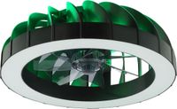 Brilliant Fanora - Plafondventilator - Met verlichting - LED 30W - 2700K-6500K - Dimbaar - Zwart - Zeer stil