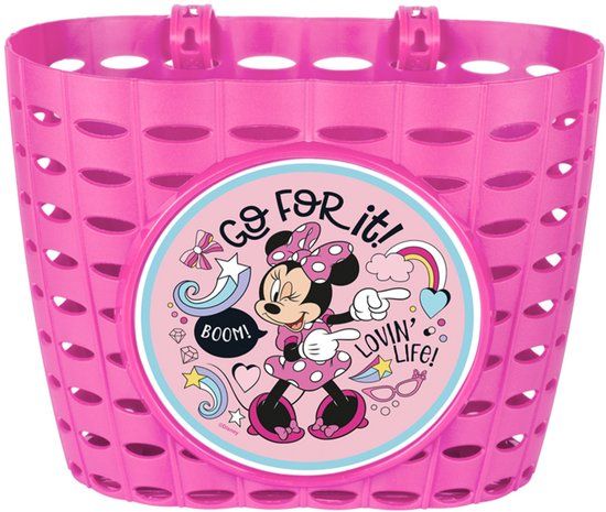 Disney Fietsmand Meisjes 20 Cm Roze