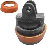 Merkloos Spare piston - type 75 - crank pump pistons - diameter 8 cm - height 9.5 cm - garden pump - spindle pump