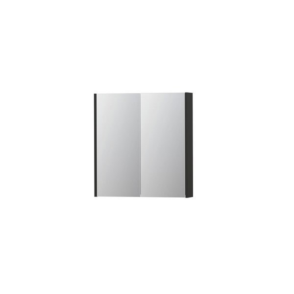 Ink Spiegelkast met 2 dubbelzijdige spiegeldeuren en stopcontact/schakelaar 1105152