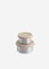 Aya & Ida - Set Snack Containers - 100ml + 200ml - Cream Beige