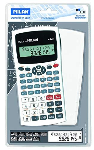 MILAN Scientific Calculator 240 Functions White