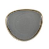 Olympia Kiln GP341 Ocean driehoekige plaat, porselein, diameter 165 mm, blauw (Pack van 6)
