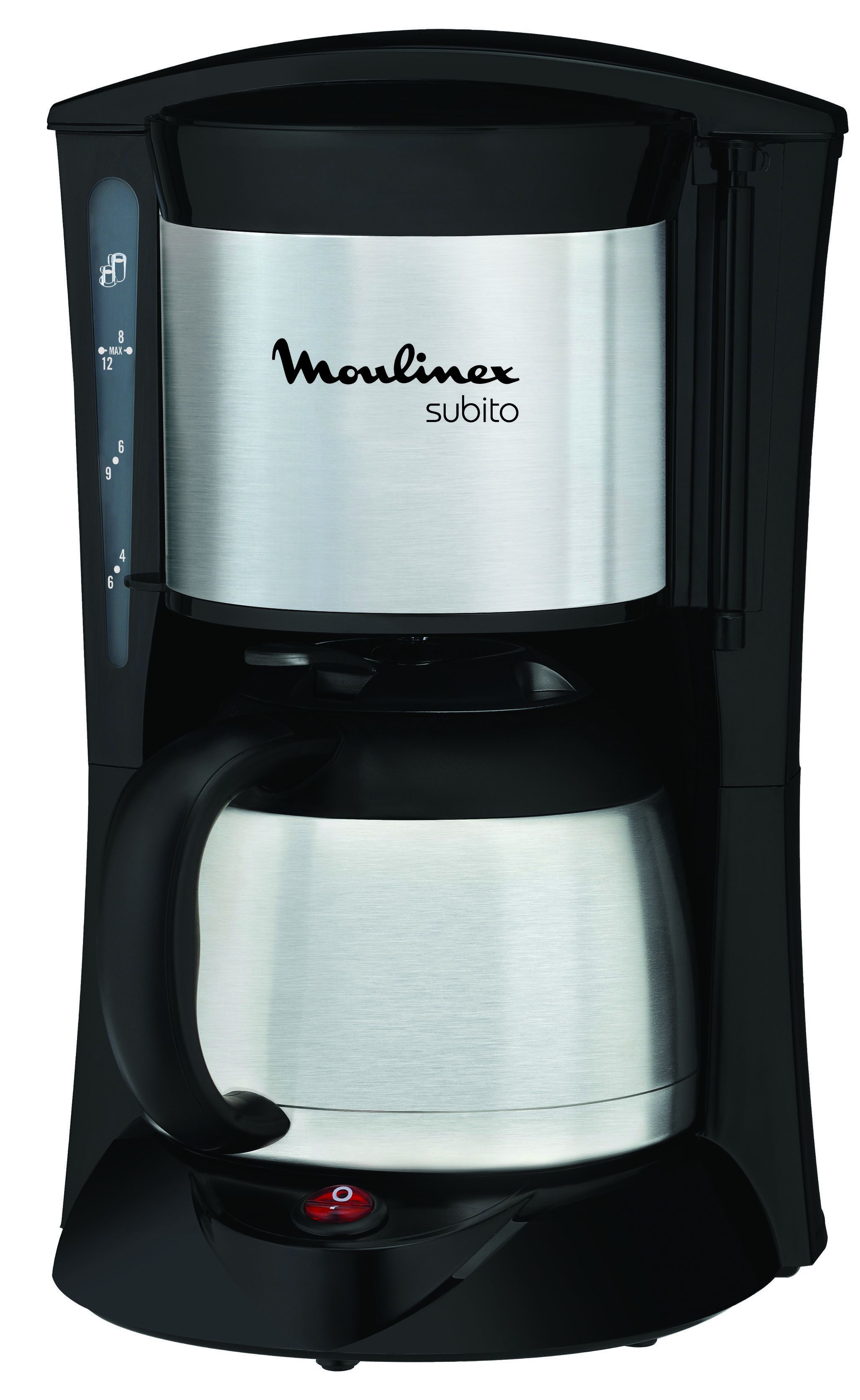 Moulinex Subito - Filterkoffiezetapparaat - 10 kopjes - RVS