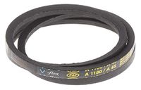RS PRO PET, rubberen aandrijfriem, A-profiel 13 mm x 8 mm x 1140 mm, schijfdiameter 80 mm