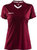 Craft Progress Jersey Contrast W 1905567 - Maroon - XS