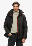 Superdry Yachter Windbreaker met capuchon Heren Zwart/Bold Orange XL