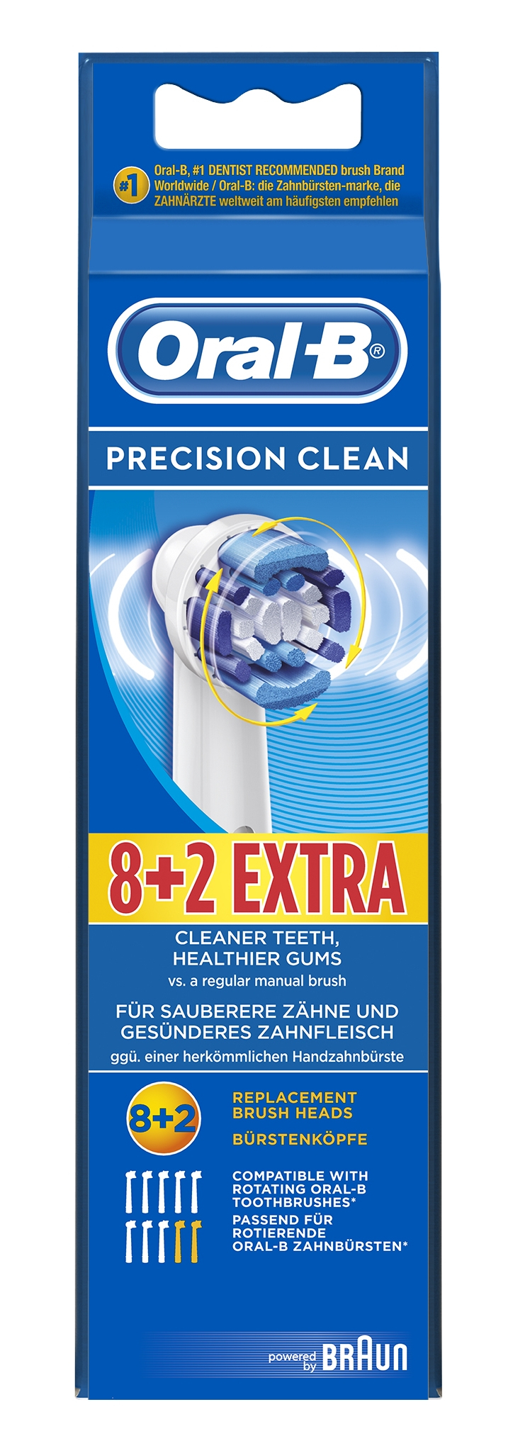 Oral-B Precision Clean  Precision Clean 8+2 PC pack