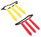Solidchoice - 2 pièces Ceintures de flag football réglables avec pochette de rangement