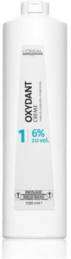 L'OrÃ©al Professionel OXYDANT CREME 1-20 vol 1000 ml Dit is een Hairandbeautyonline.com product