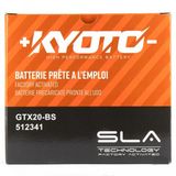 Kyoto Batterie SLA pour moto Cagiva 1000 Navigator T 2000 à 2005 YTX20-BS / 12V 18Ah Neuf