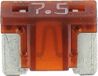 Restagraf platte zekering, LP mini zekering, 58 V/7,5 A, bruin