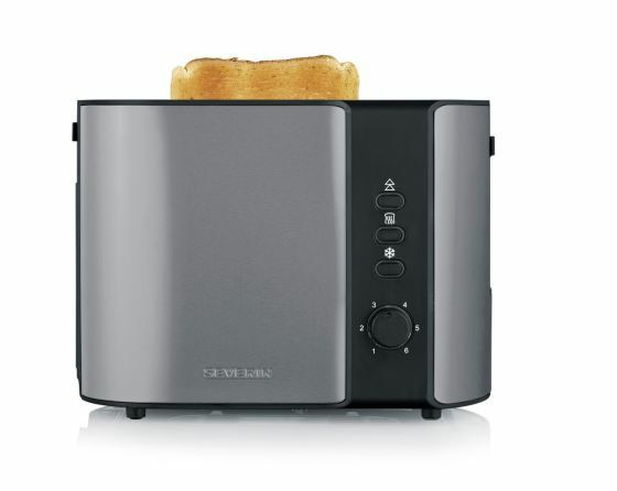Severin AT 9573 - Broodrooster - 800W - Antraciet/Zwart