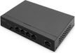 Digitus Switch 4-Port Gigabit 60W PoE Unmanaged Schwarz