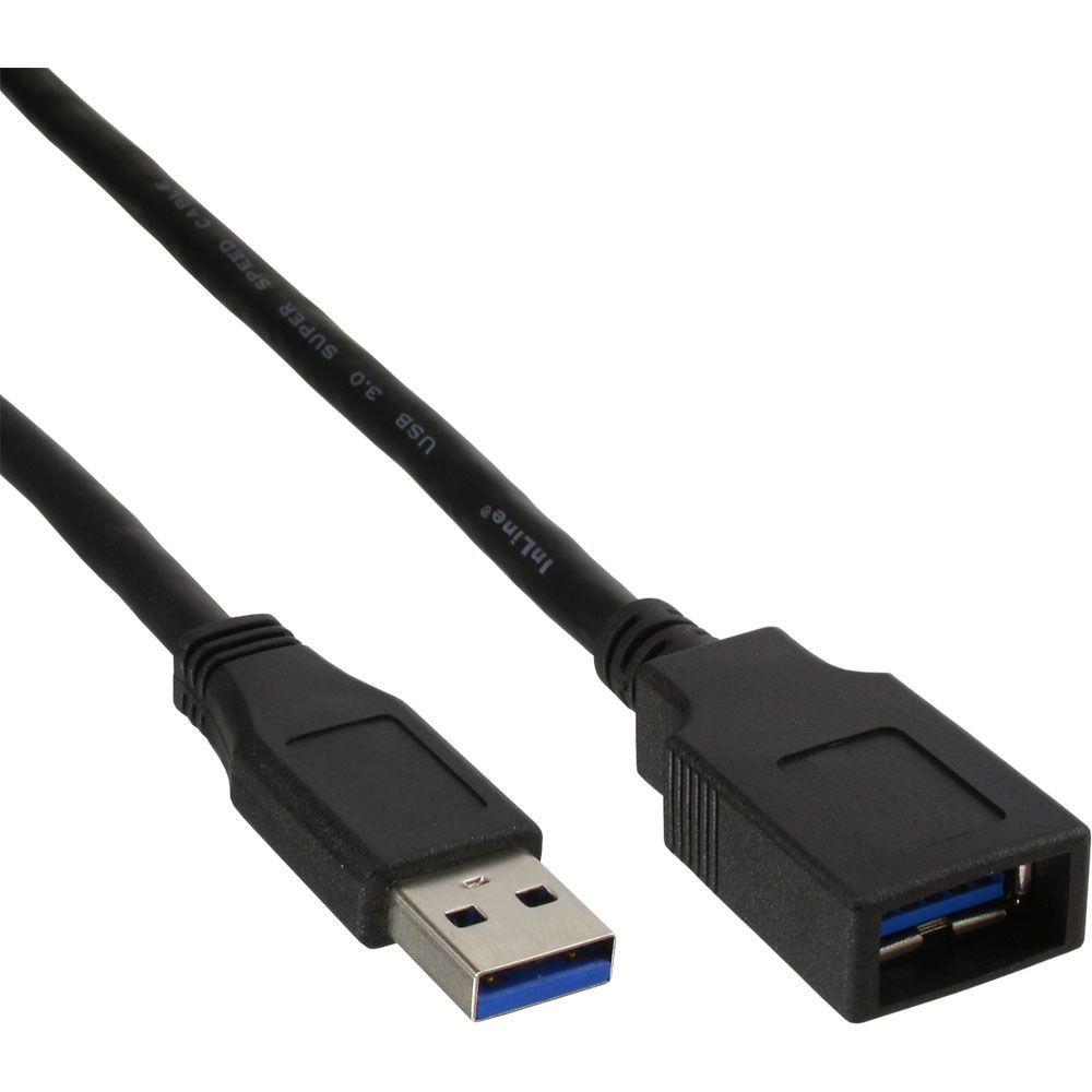 Inline Panda Inline 35610 USB-kabel zwart