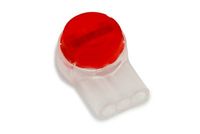 3M Elektrische klemmen wit, rood Polypropyleen (PP) 100 stuks