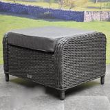 premium collection Toscane Bilbao premium voetenbank 60x74x47 cm antraciet