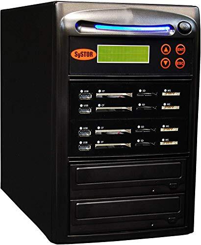 Systor 1:3 USB/SD/CF/MS Alle in een Combo Flash Memory Drive Card Disc Duplicator (SYS03USBSDCF)