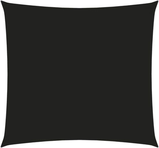 vidaXL Zonnescherm vierkant 2x2m Oxford stof zwart