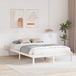 Maison Exclusive - Cadre de lit, blanc, 150 x 200 cm, en bois de pin massif