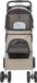 Trixie Hondenbuggy Maximaal 15 kg Taupe 47x80x100 cm