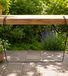 Support de pot de fleurs de balcon en métal noir simple/Support de plante