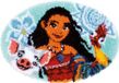 Vervaco Knoopvormtapijt kit Disney I am an Oceanic girl