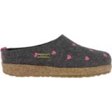 HAFLINGER Clogs 'Grizzly Cuoricini' grijs / pink