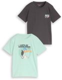 Tom Tailor T-shirt lot de 2 vert clair baies Taille 128/134