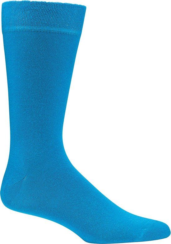 Socks4Fun - 2 paar blauw/turquoise sokken - maat 39/42