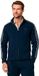 Hackett London Hackett Hm5800084 Sweatshirt Met Rits Blauw 2XL Man