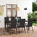Prolenta Maison Exclusive Tuinset, 7-delig, zwart