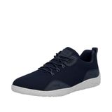 Rieker Huisschoen 'Slipper Herren 08350-14 Echtleder in blau' blauw