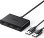 Ugreen - schakelaaradapter - schakelkast USB - 2 - ingangen - 3 - uitgangen - zwart - (CM409)