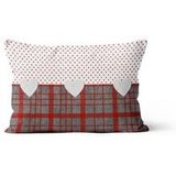 Soleil d'Ocre Liefde Kussen decoratief, Katoen, Rood, x_40_cm